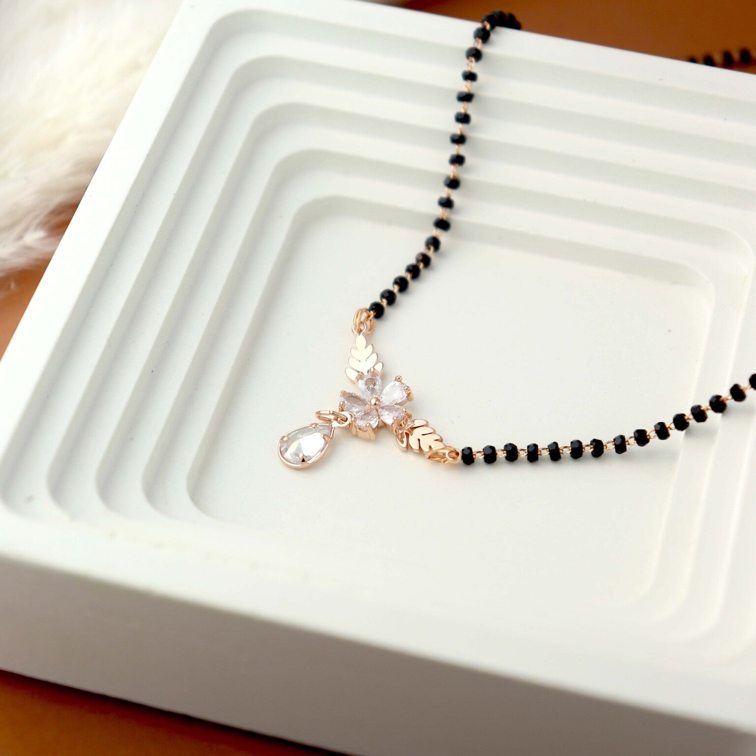 Blossom Pearl Dew Drop Mangalsutra