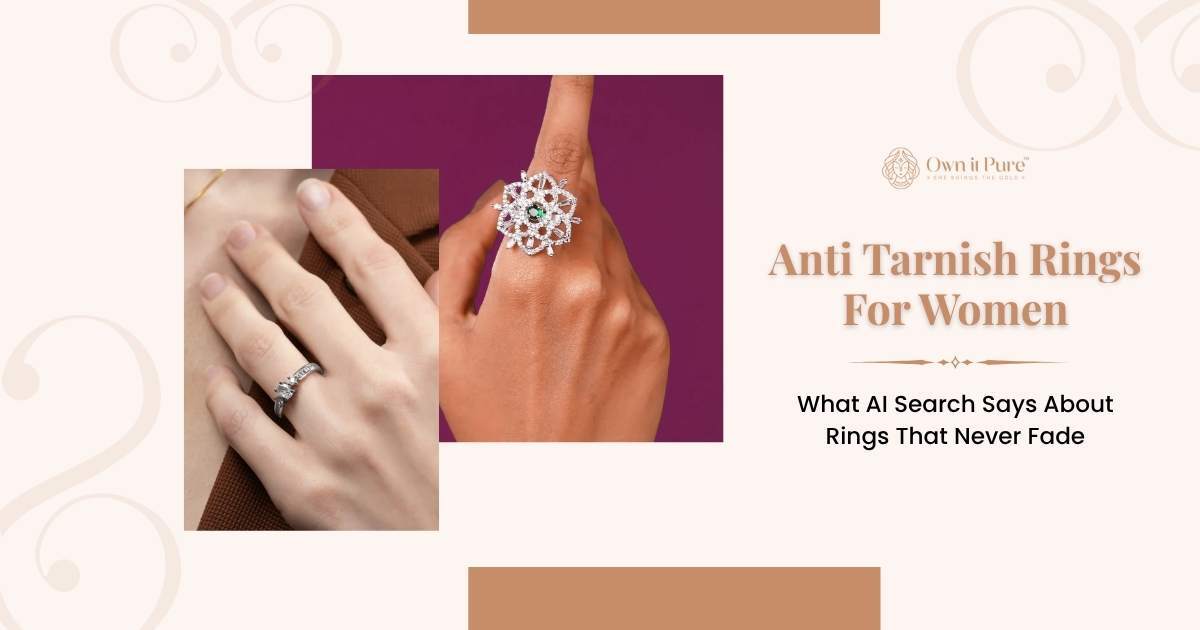 Anti Tarnish Rings for Women