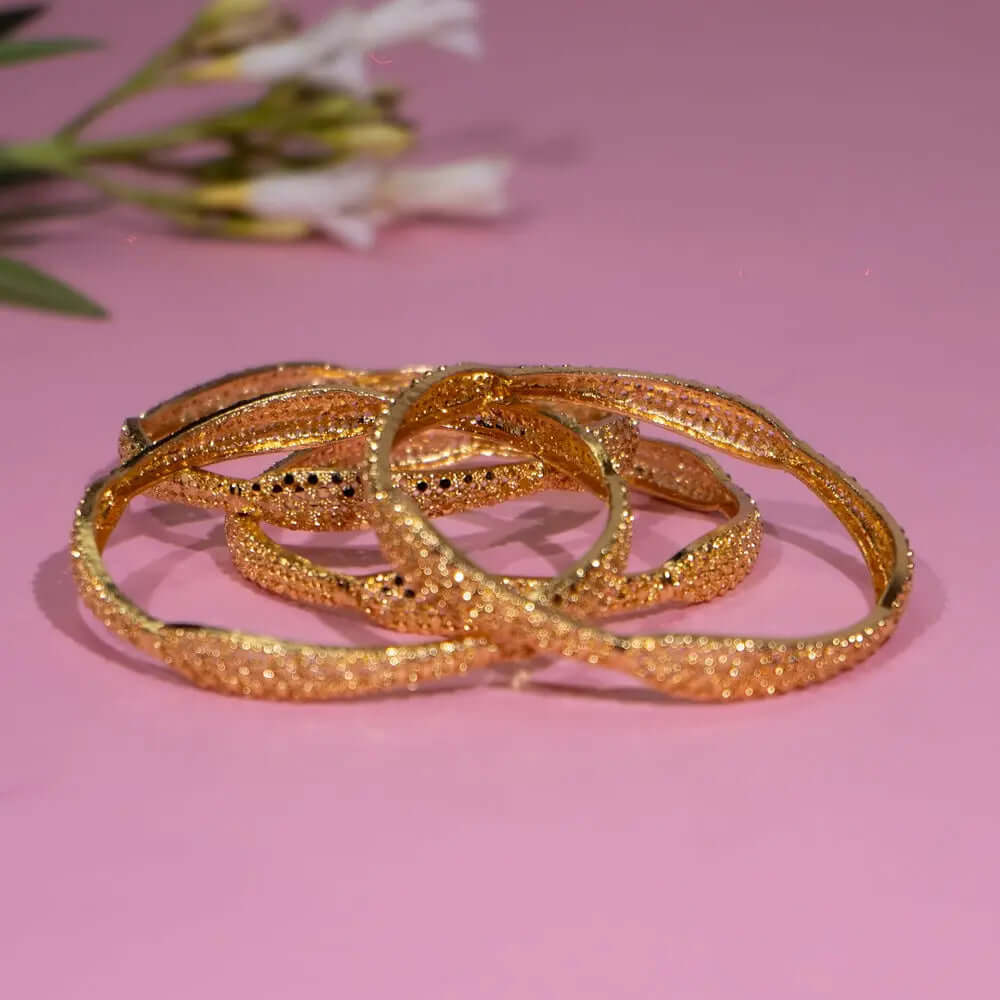 Classic Gold Bangles - Own It Pure