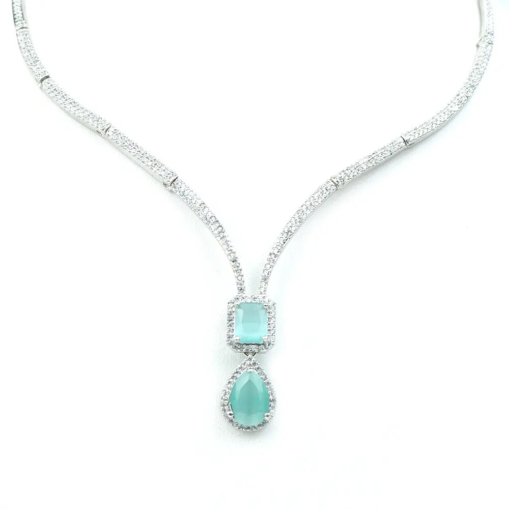 Aqua Necklace Set - Own It Pure