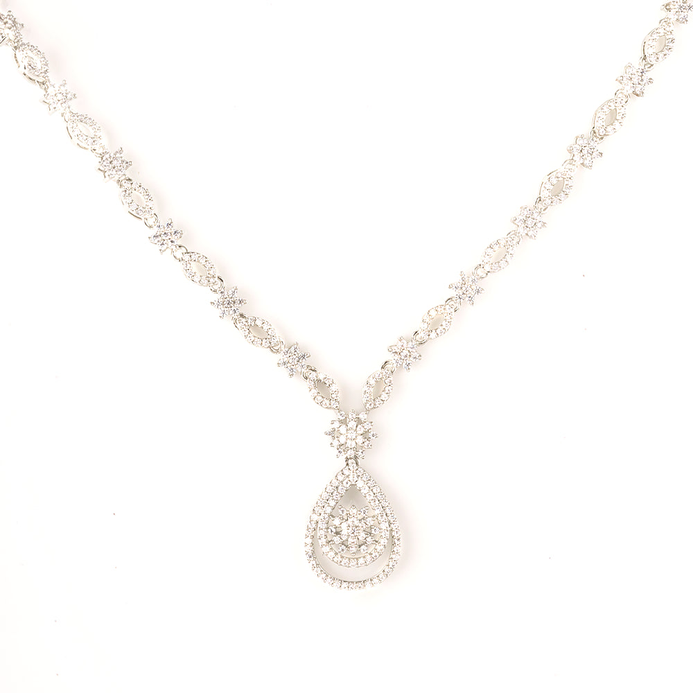 Classic Diamond Necklace Set