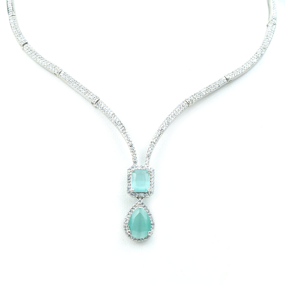Aqua Necklace Set