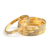 Ornate Gold Bangles - Own It Pure