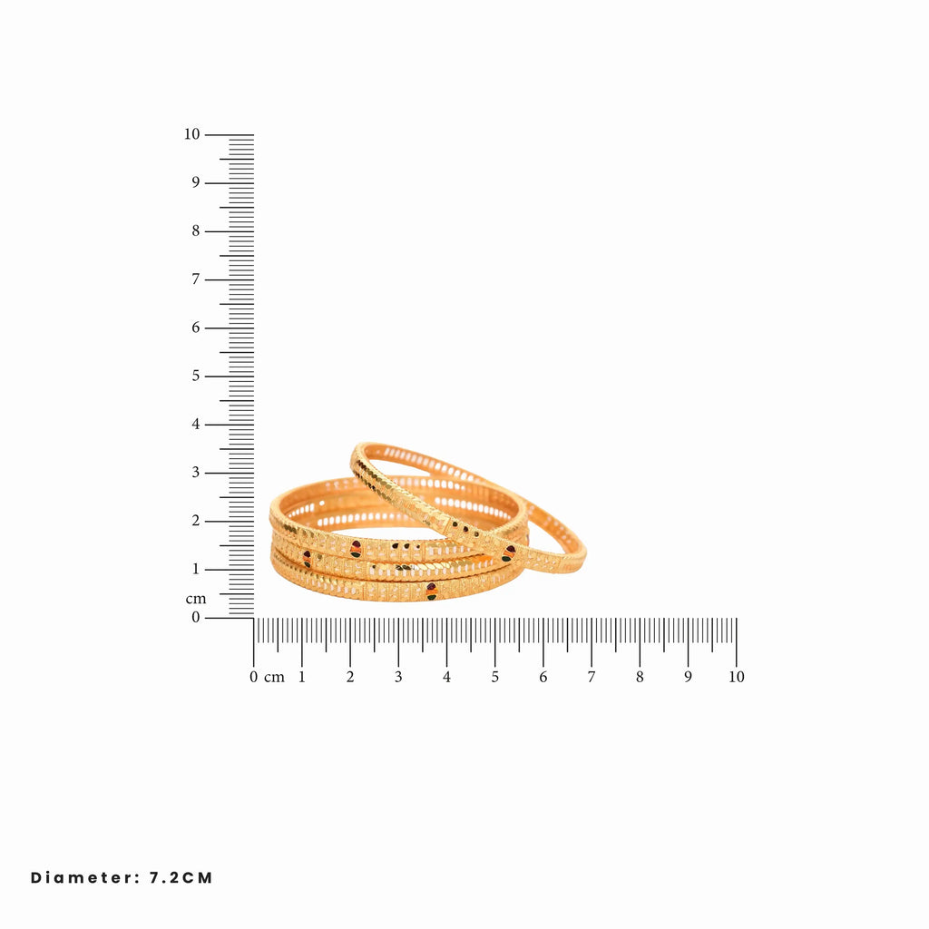 Anvika Gold Bangles