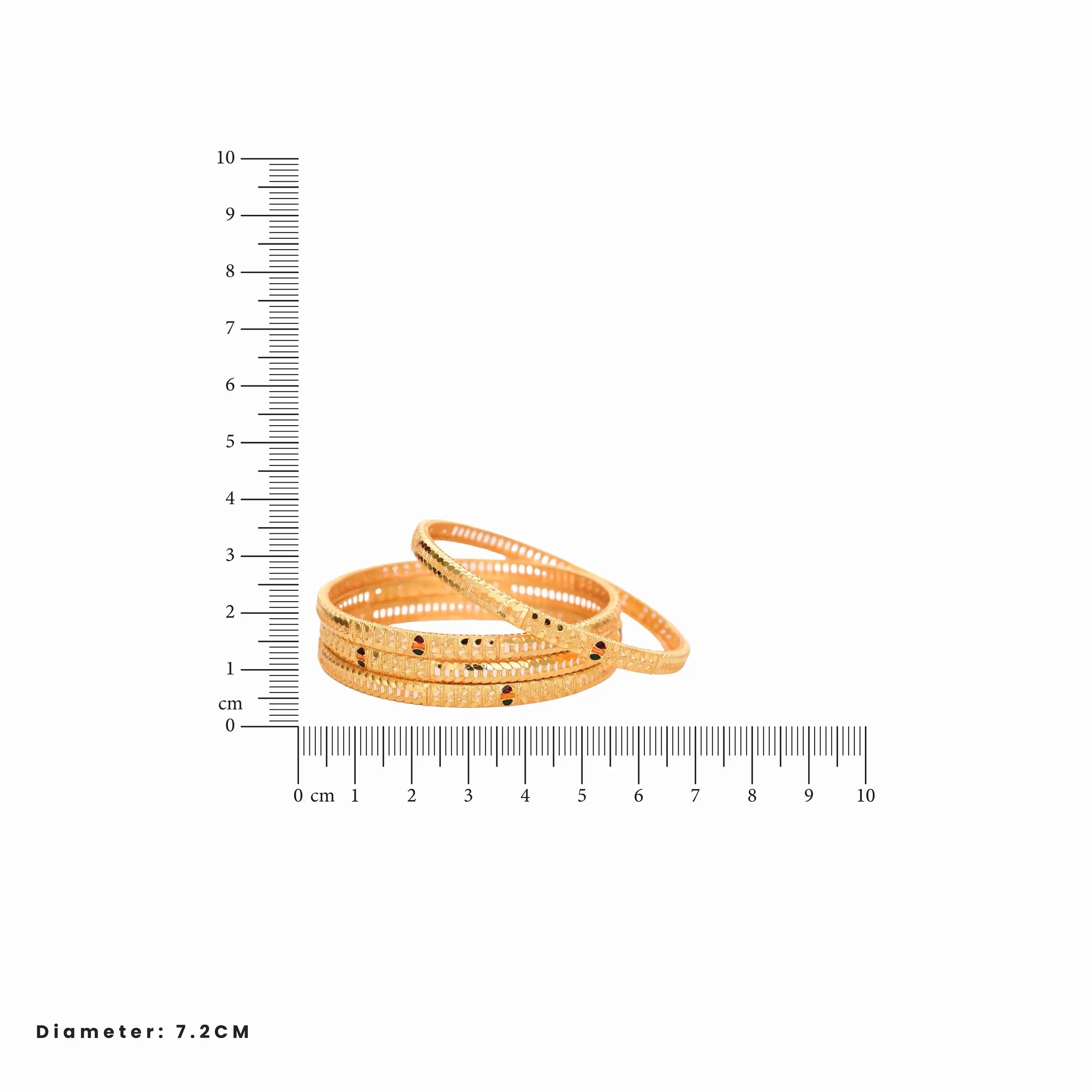 Anvika Gold Bangles