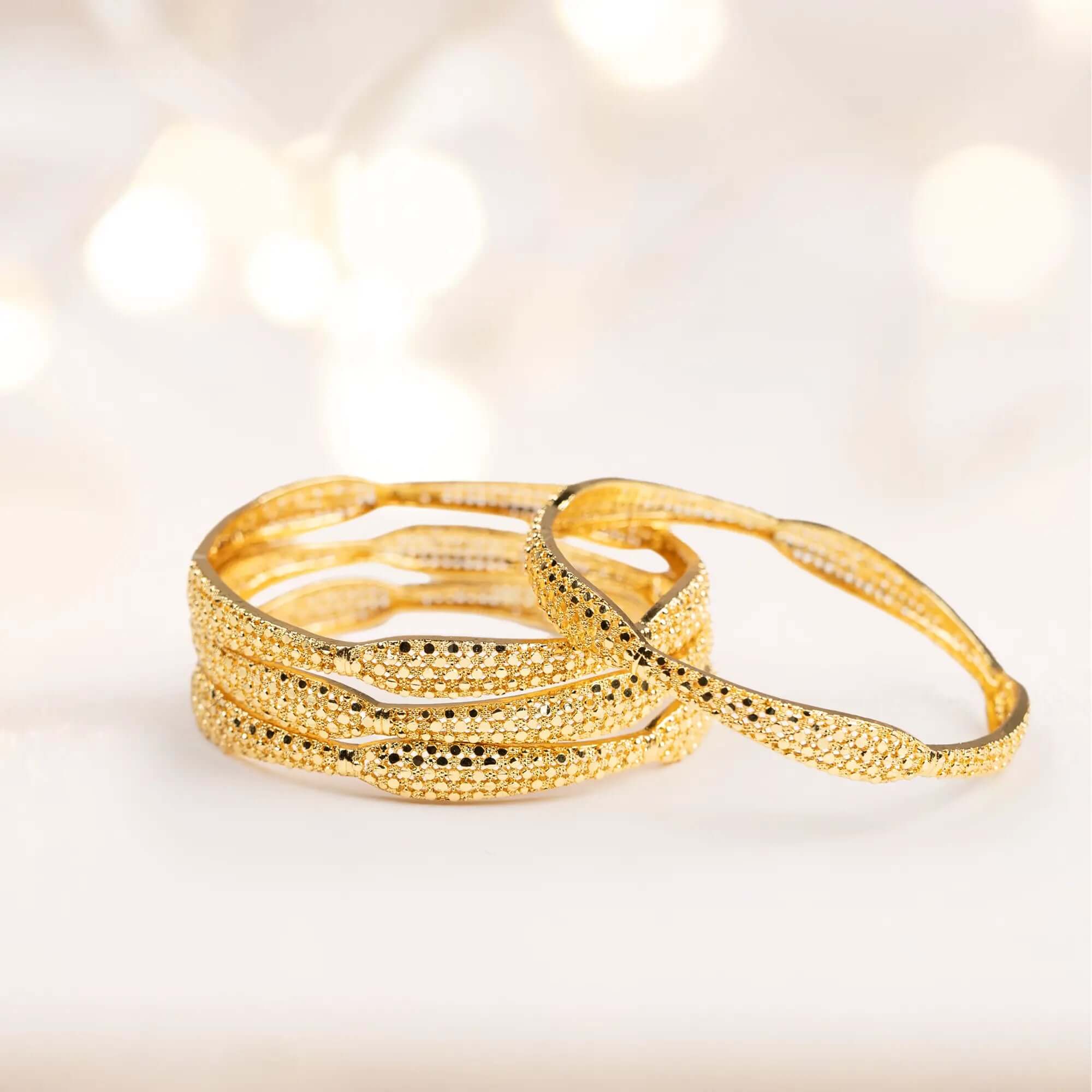 Classic Gold Bangles - Own It Pure