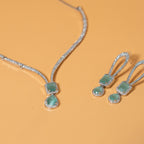 Aqua Necklace Set