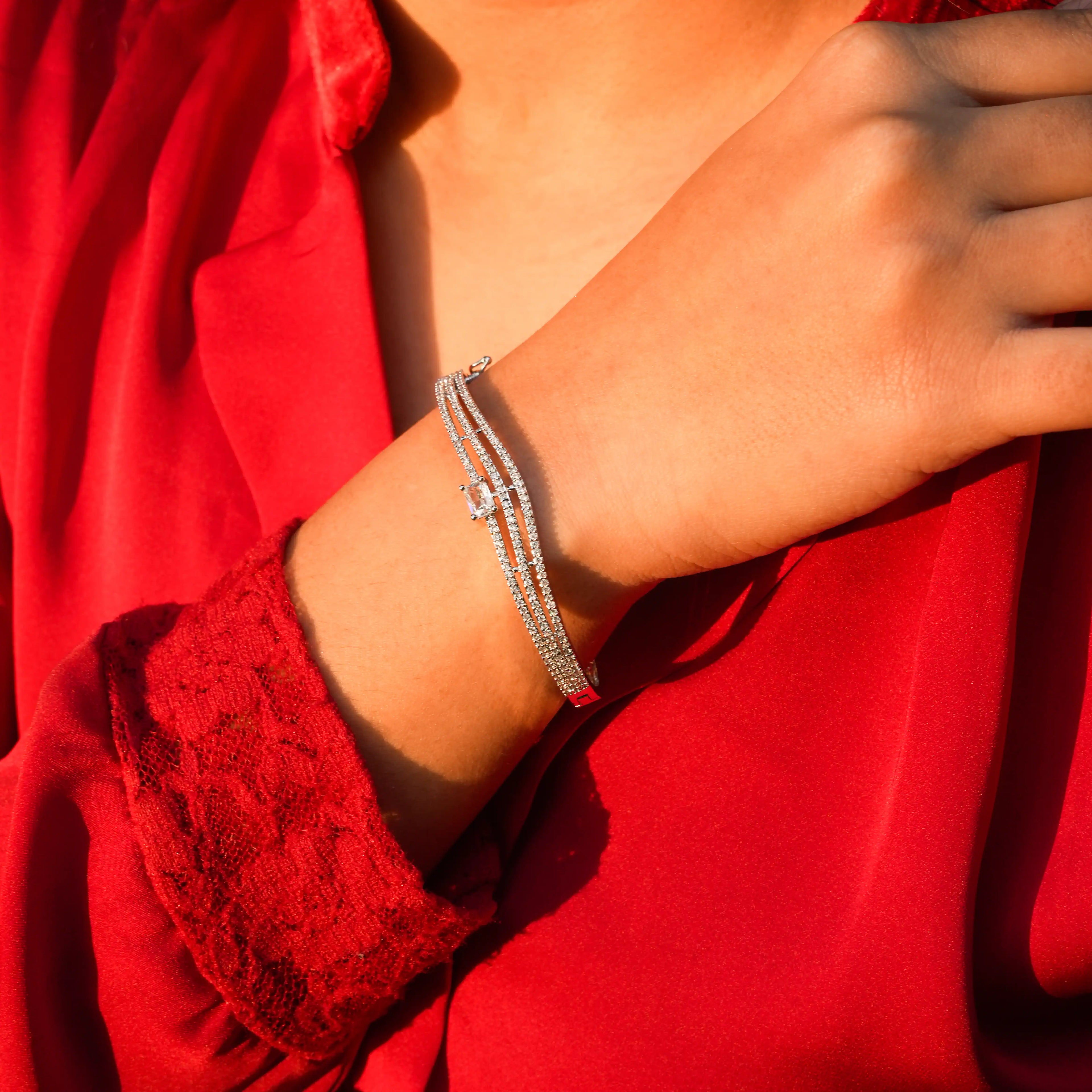 Radiant Solitaire Bracelet