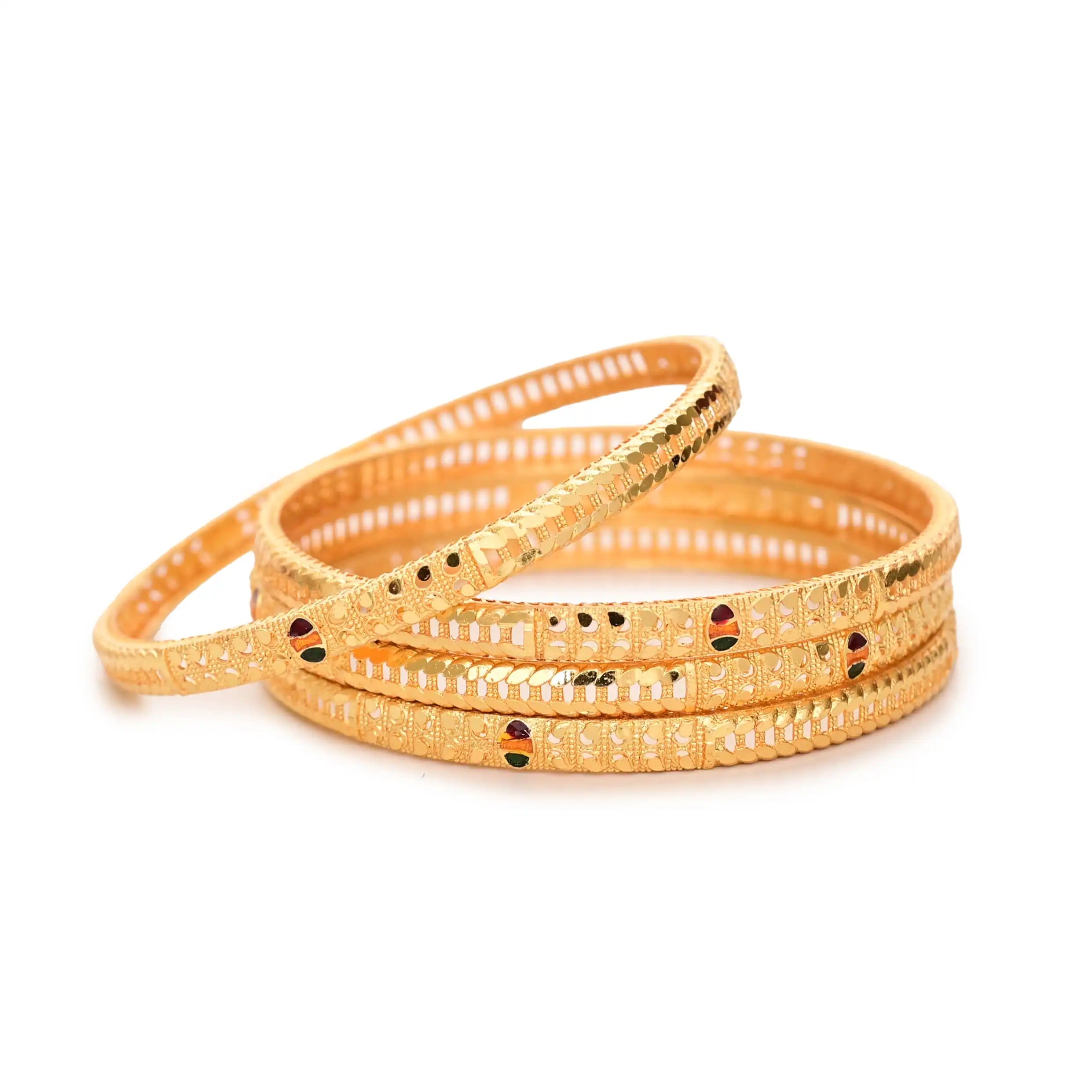 Anvika Gold Bangles