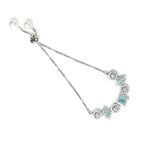 Aqua Gemstone Bracelet - Own It Pure