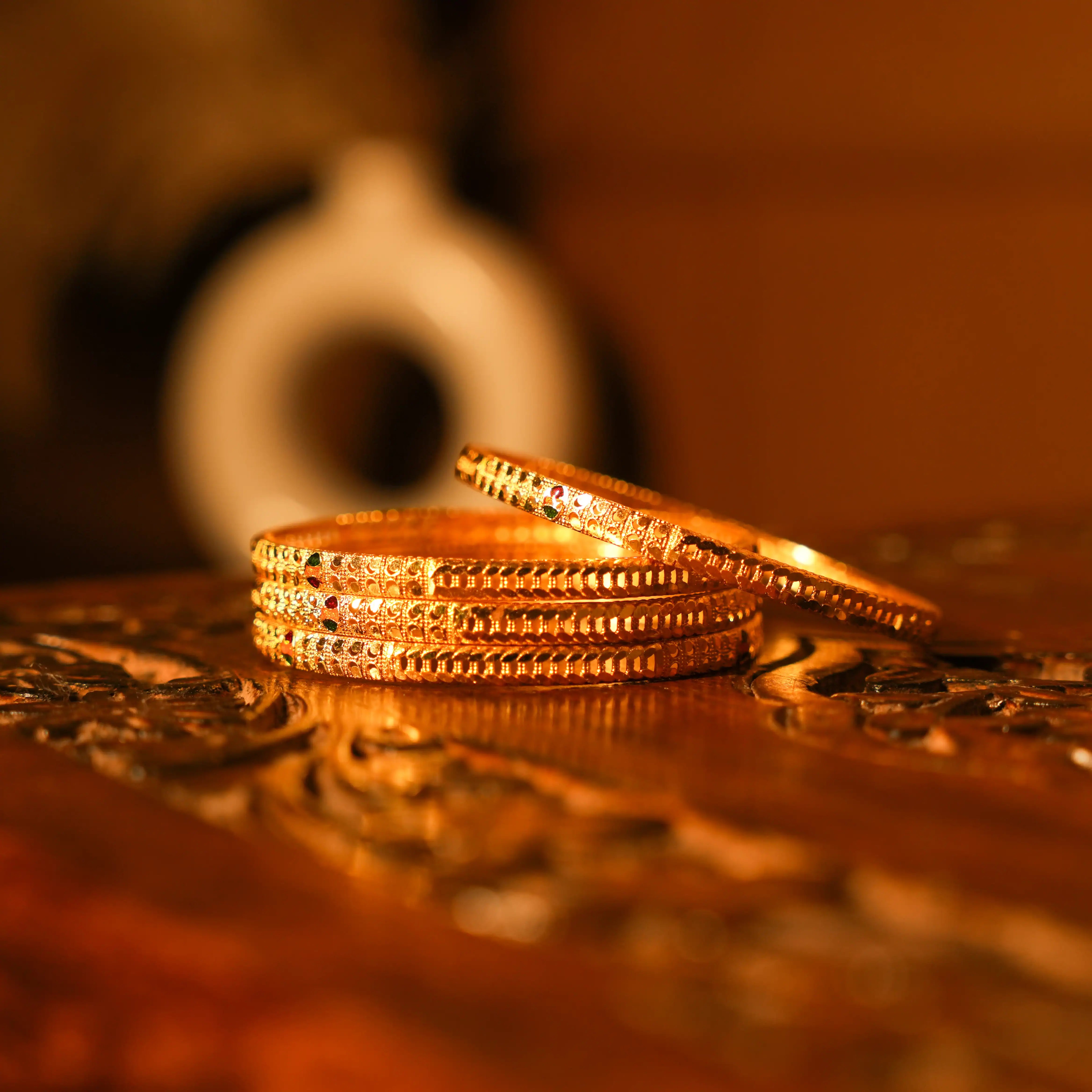 Anvika Gold Bangles