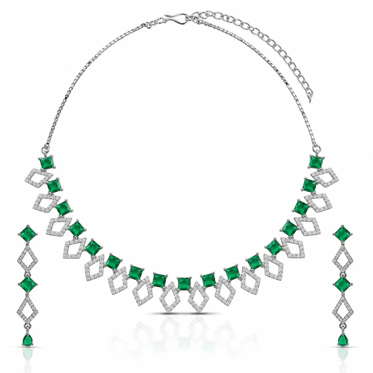 Elegant Stone Necklace Set