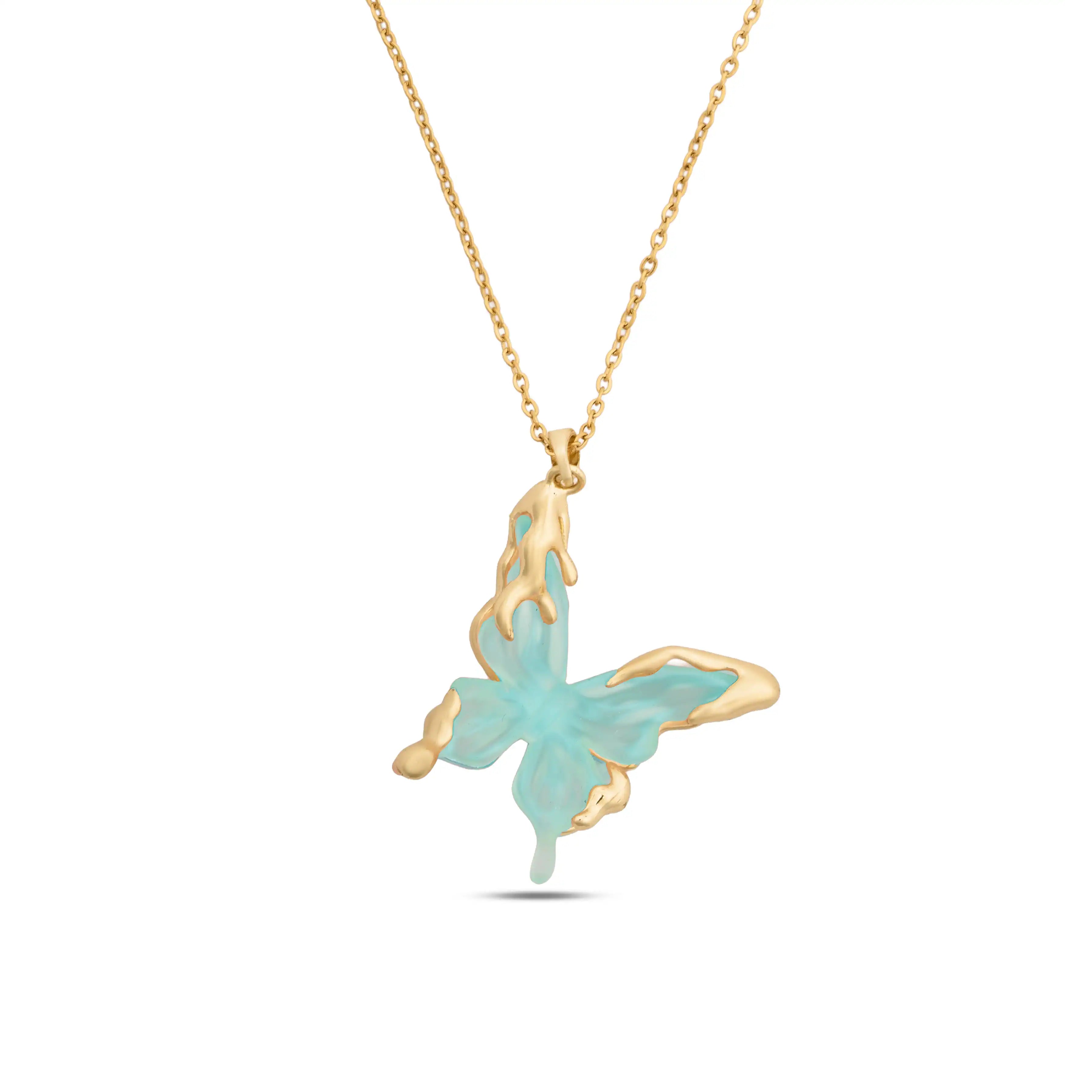 Aura Butterfly Necklace