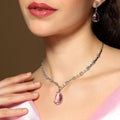 Blush Drop Necklace