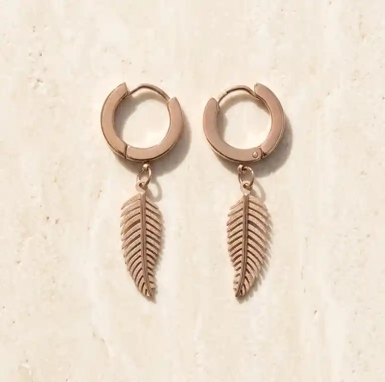 Boho Leaf Earrings