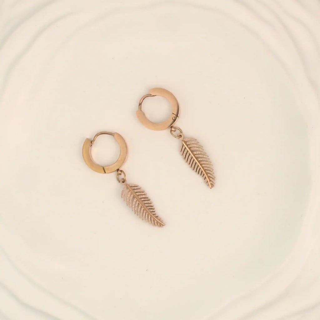 Gold Leaf Dangles