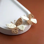 Butterfly Earrings | Cute Gold-Plated Earrings for Girls & Daily Wear