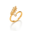 Gold Leaf Ring