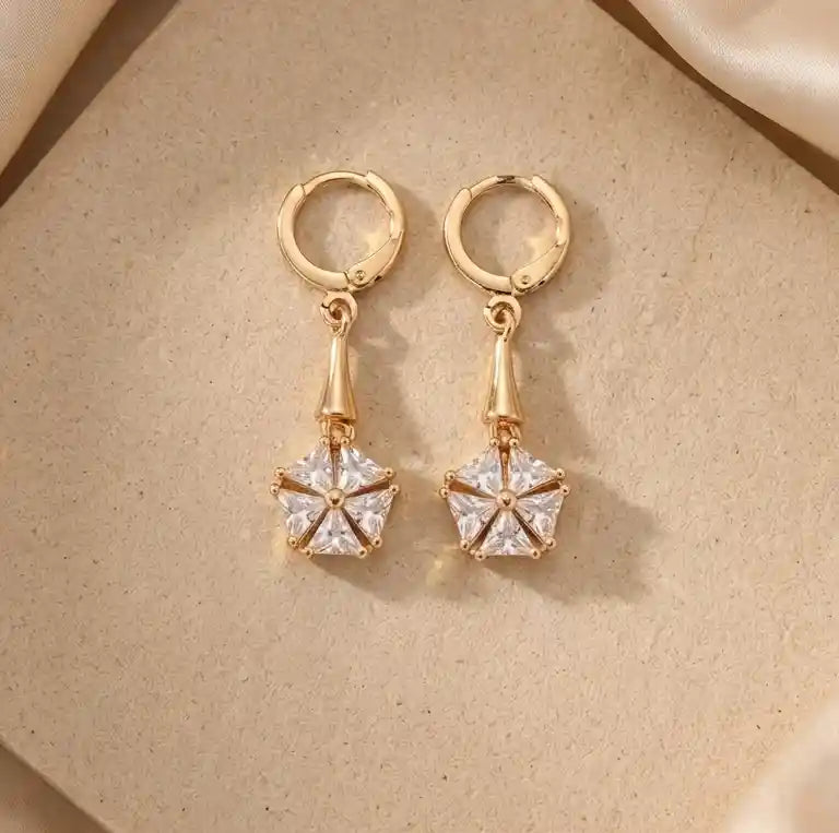 Crystal Bloom Earrings