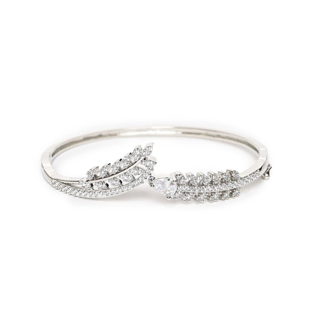 Crystal Fern Bracelet