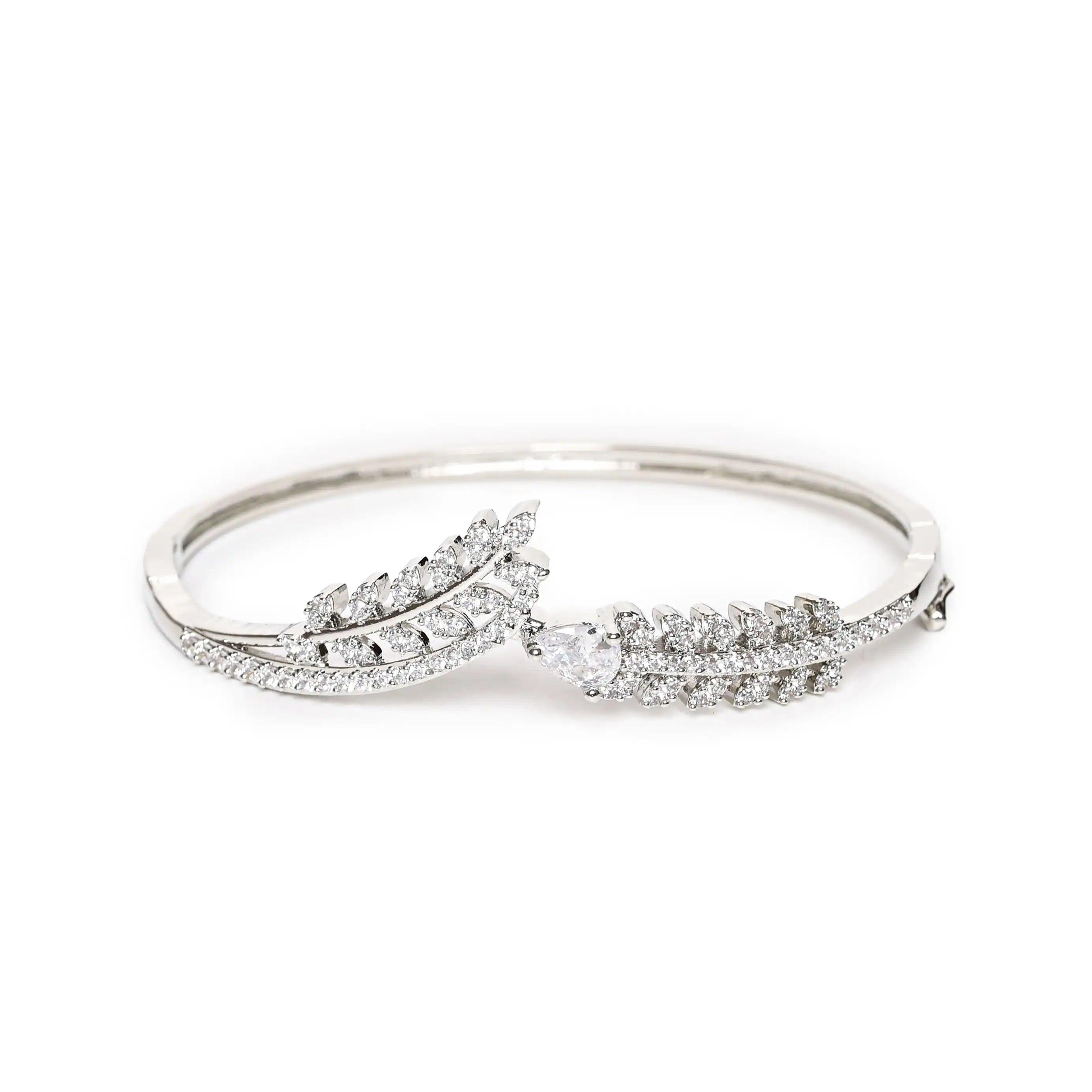 Crystal Fern Bracelet