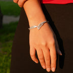 Sparkling Fern Bangle
