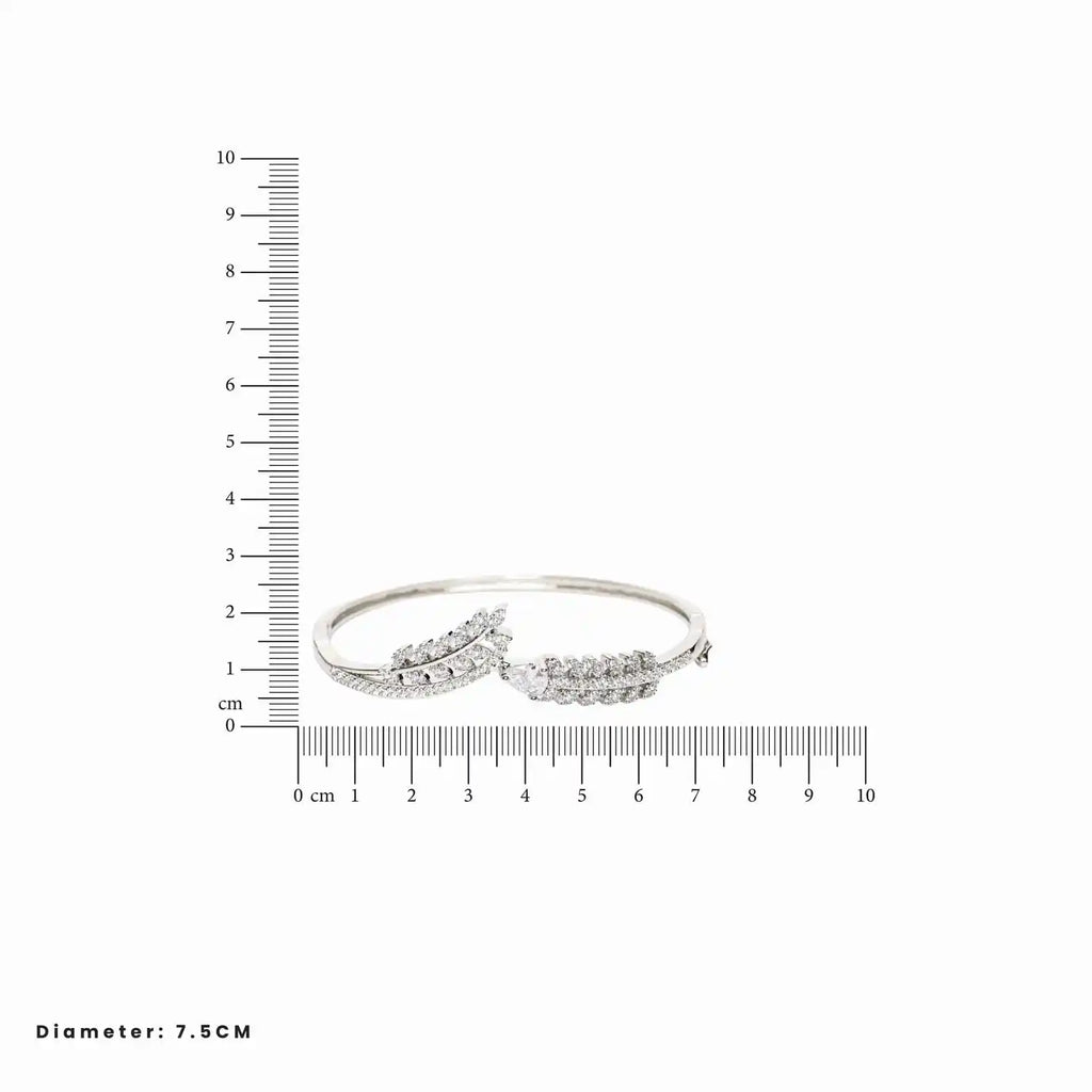 Crystal Fern Cuff