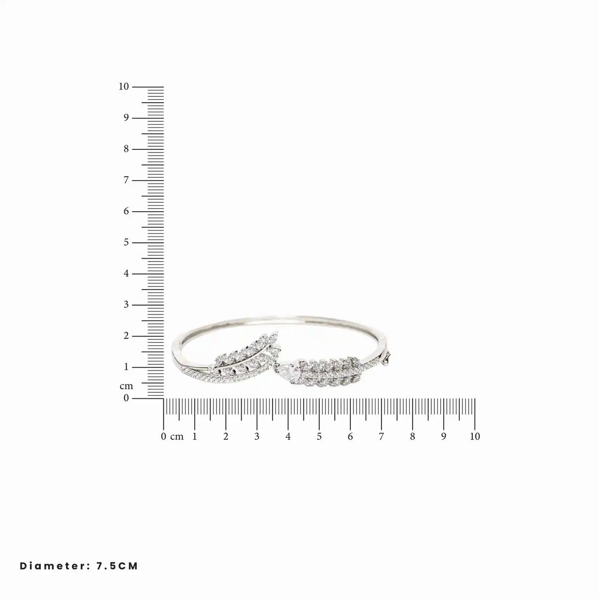 Crystal Fern Cuff