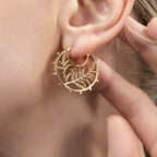 Botanic Charm Hoops