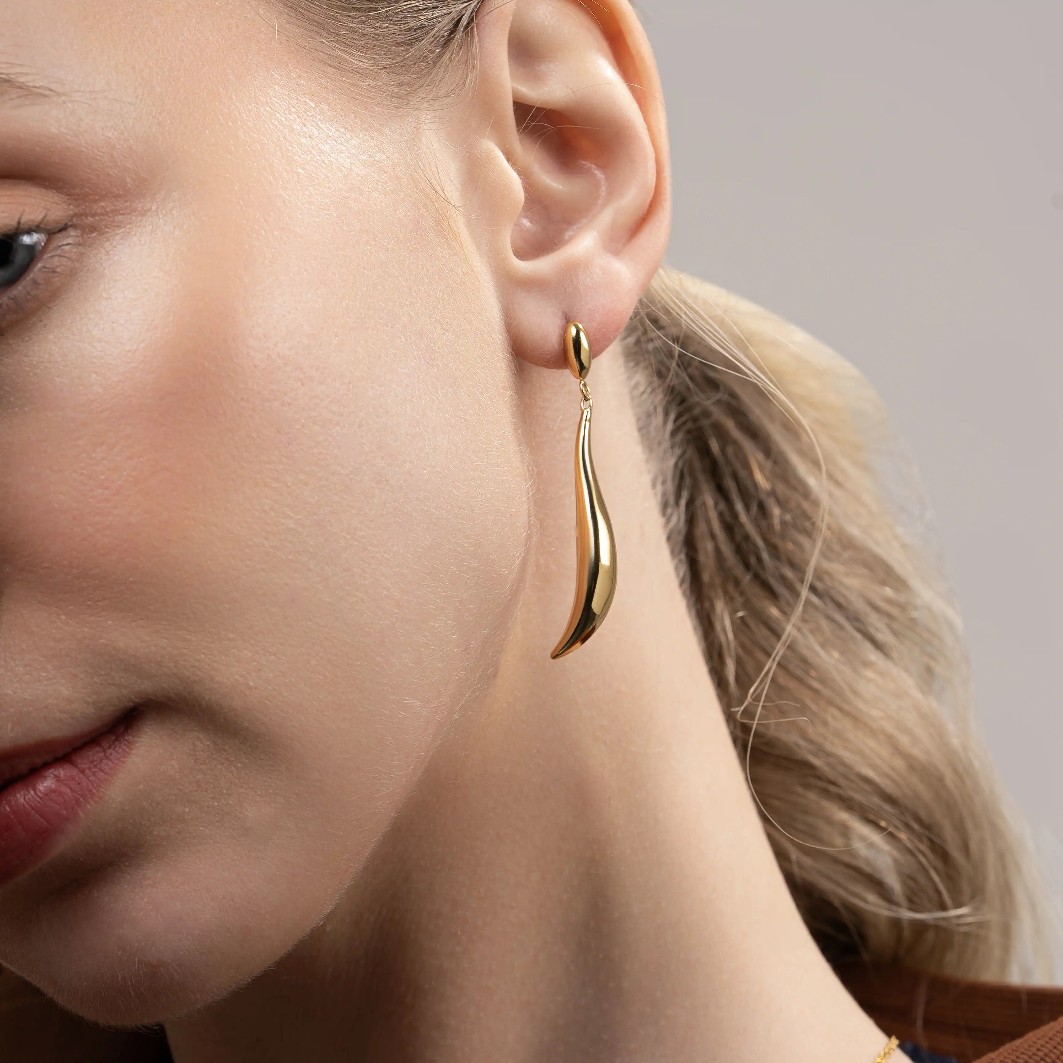 Aurora Feather Earrings