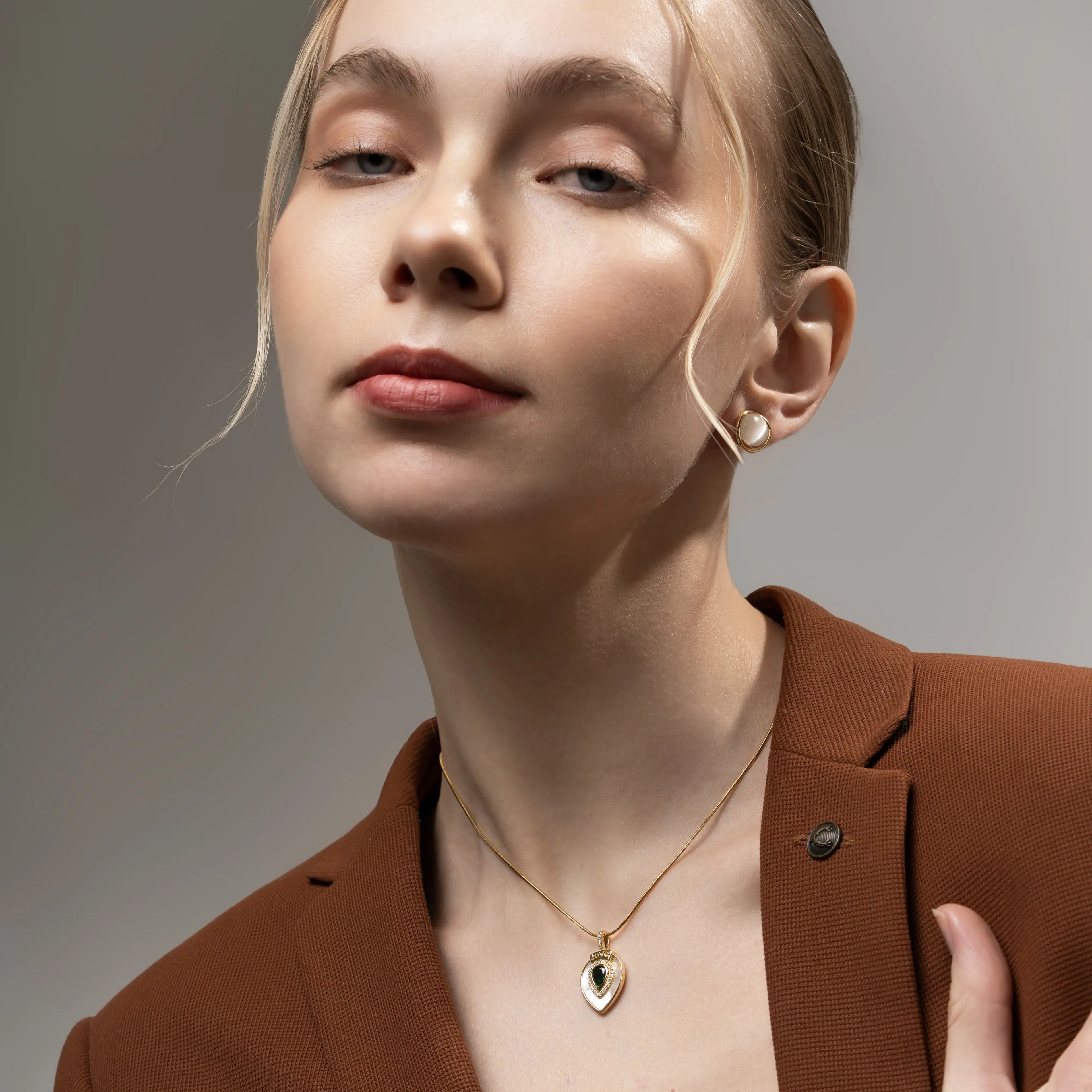 Emerald Love Pendant