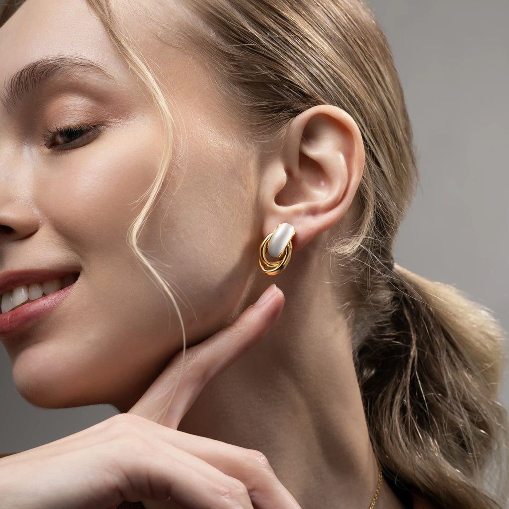 Opaline Loop Earrings