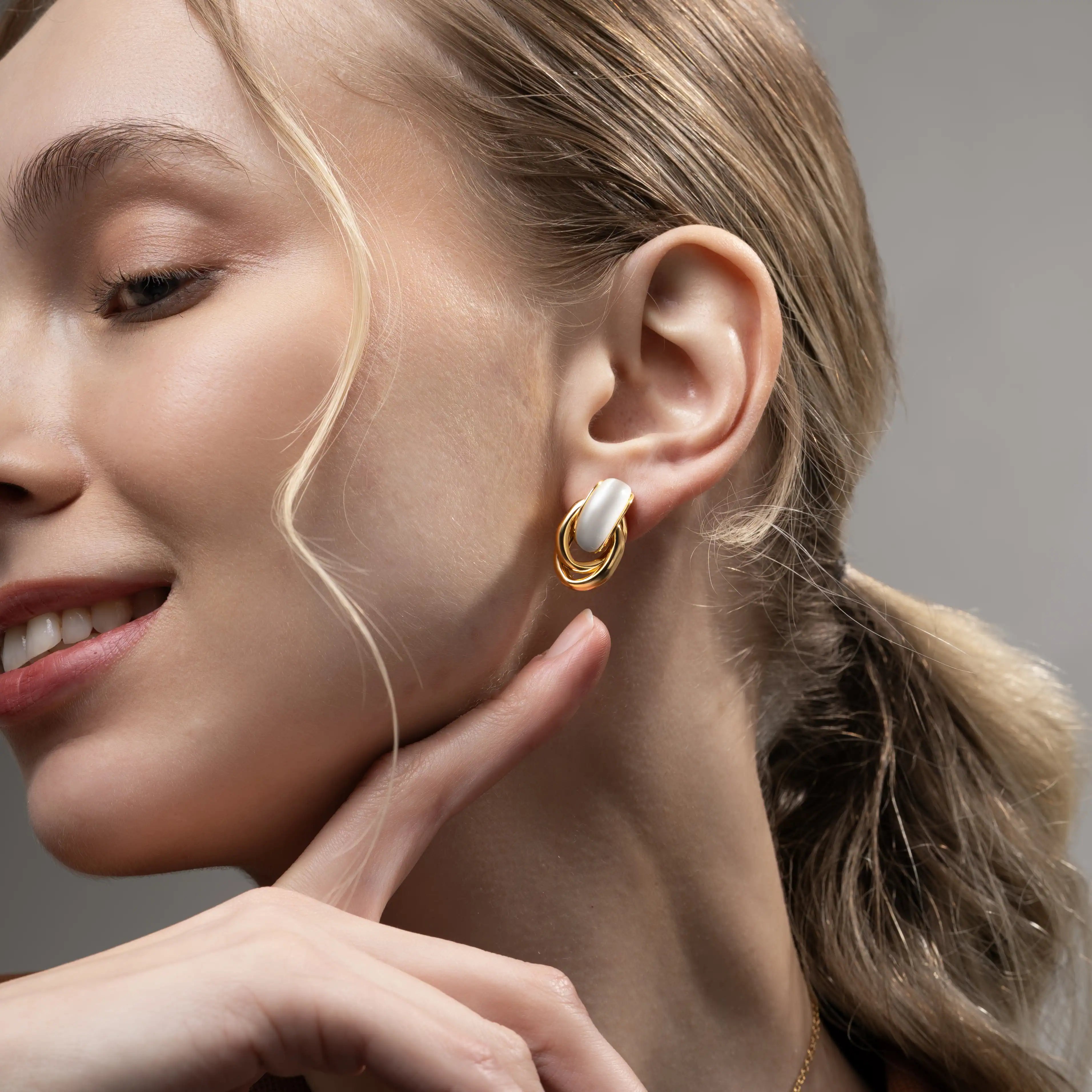 Opaline Loop Earrings