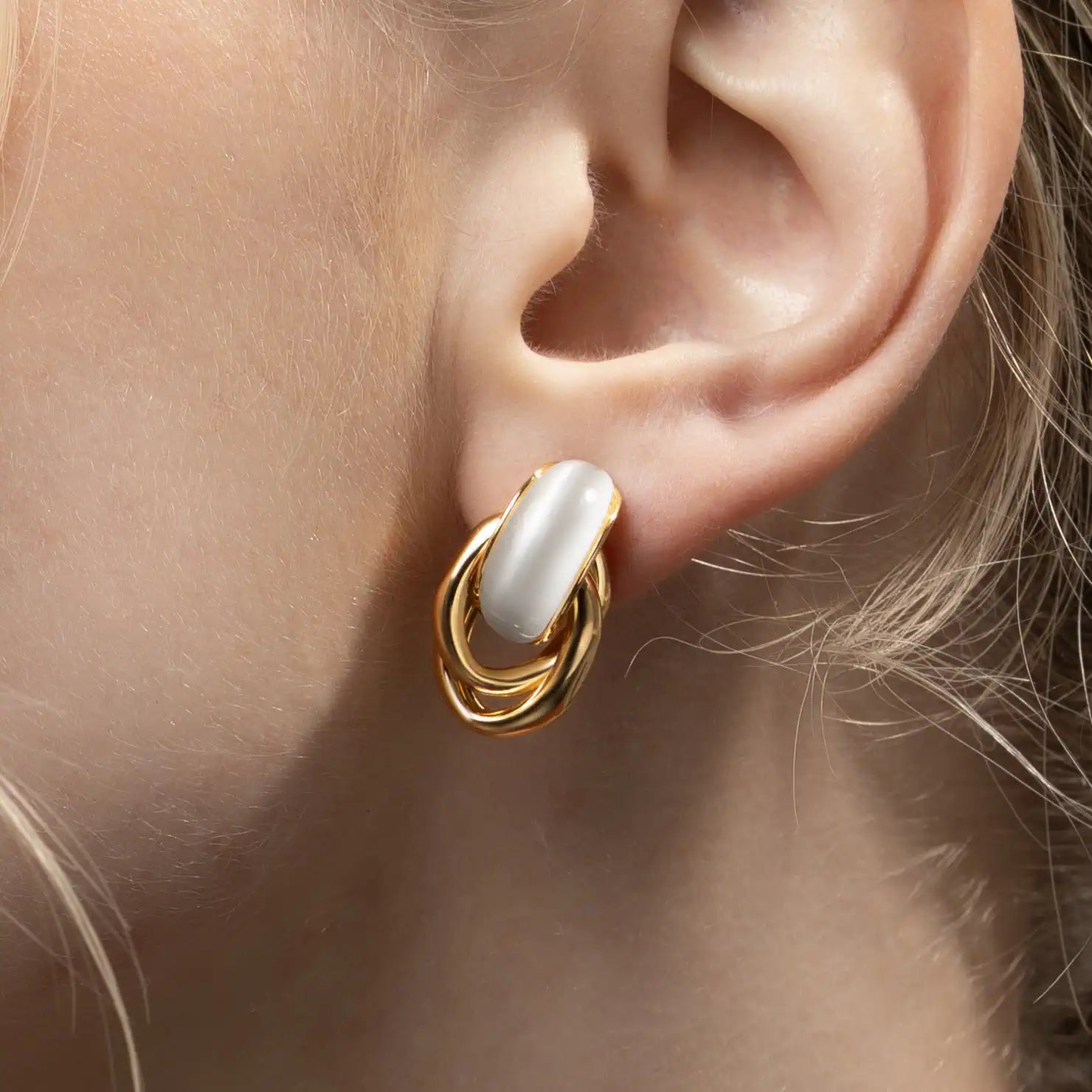 Opaline Loop Earrings