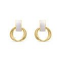 Ivory Halo Earrings