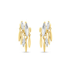Golden Cascade Earrings