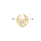 Botanic Charm Hoops