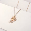 Floral Pendant Necklace