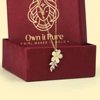 Gold Floral Necklace