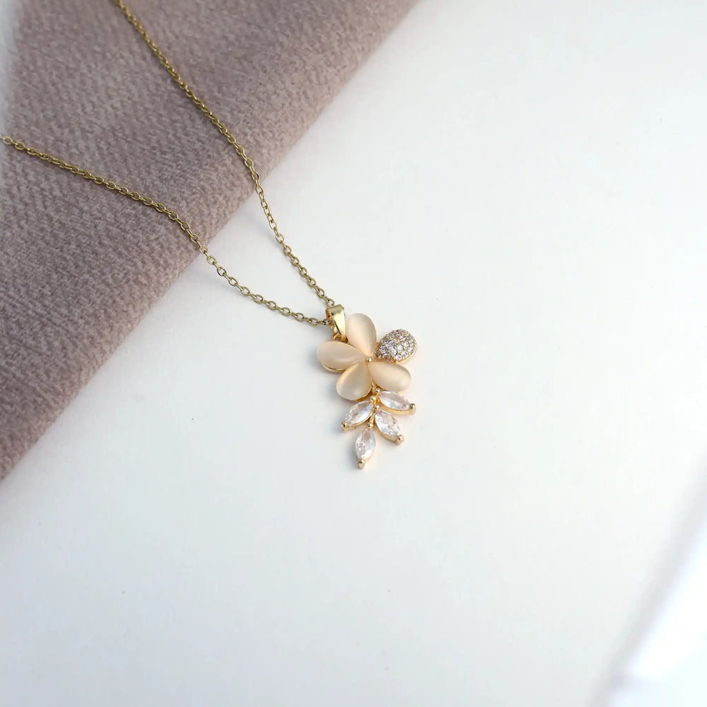 Delicate Floral Pendant