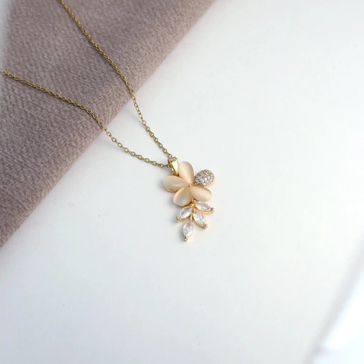 Delicate Floral Pendant