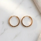 Crystal Hoop Earrings