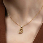 Dolphin Embrace Pendant Necklace for Women – Gold Plated Ocean Charm
