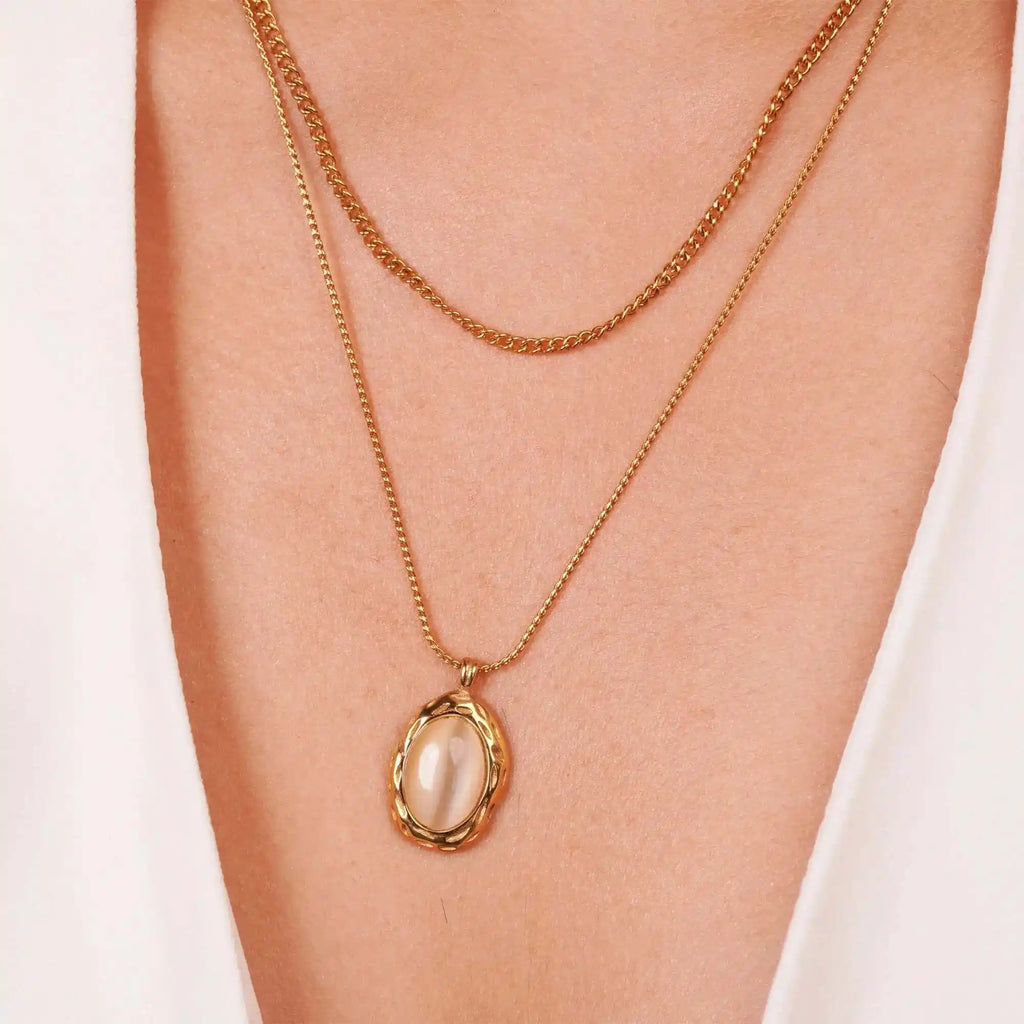 Double Chain Pendant
