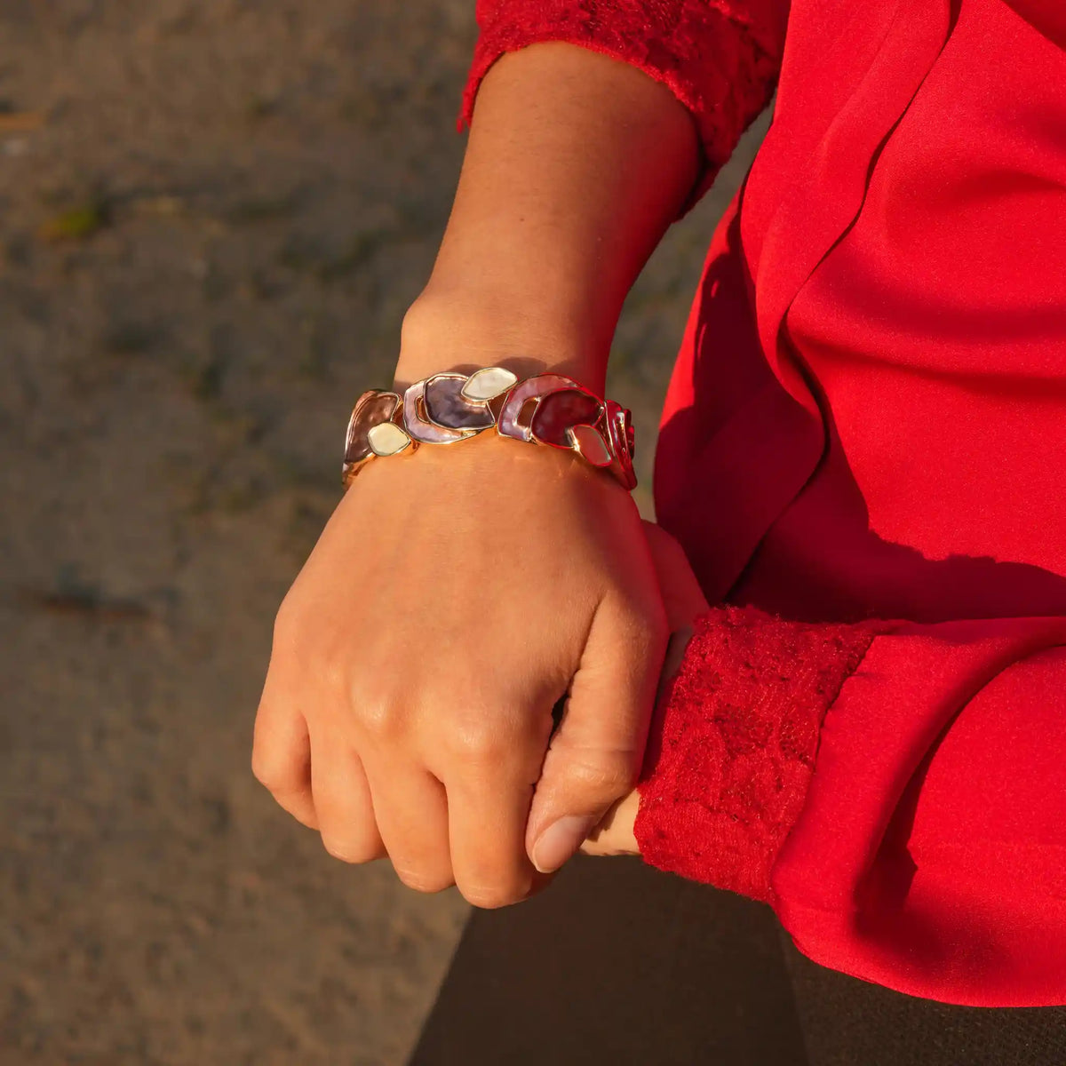 Elva Leaf Bracelet