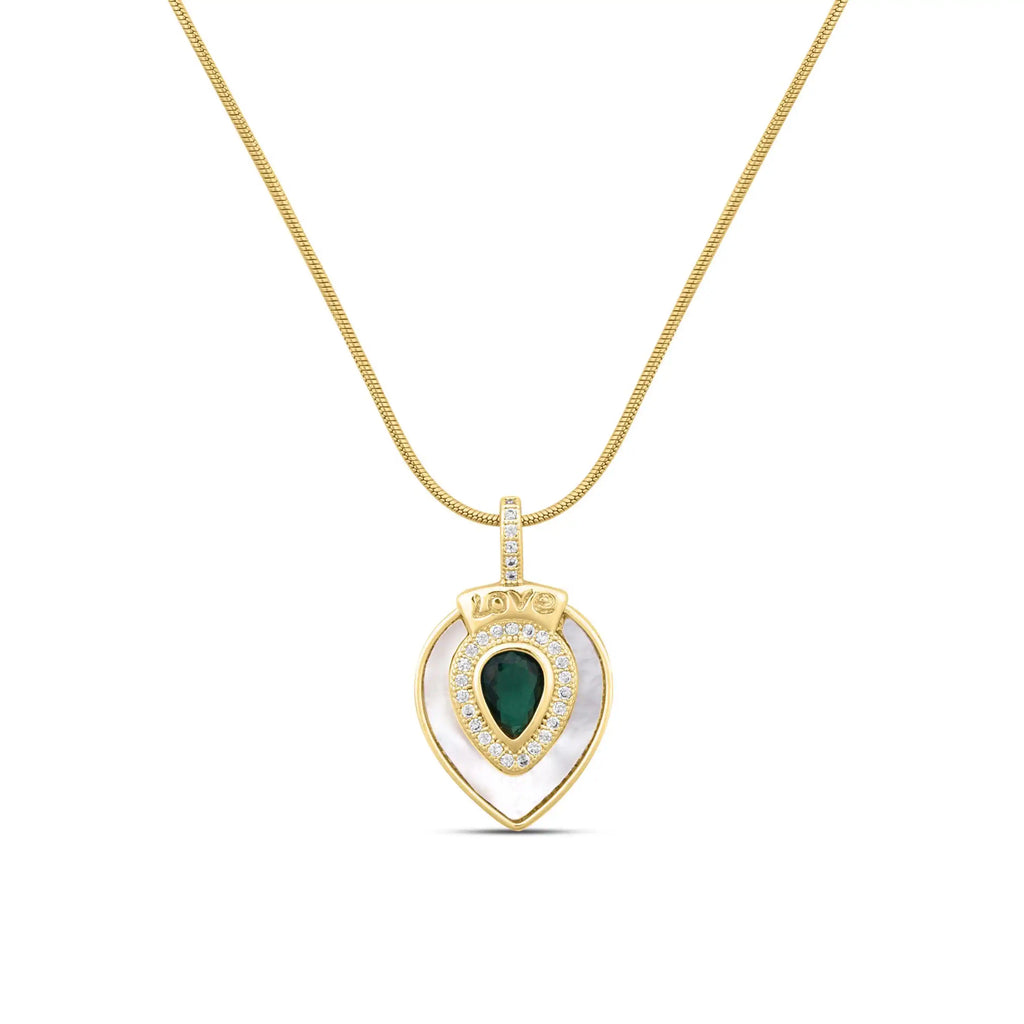 Green Jem Pendant