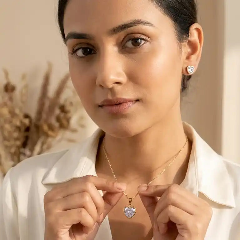 Crystal Heart Set