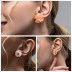 Elegant Floral Earrings