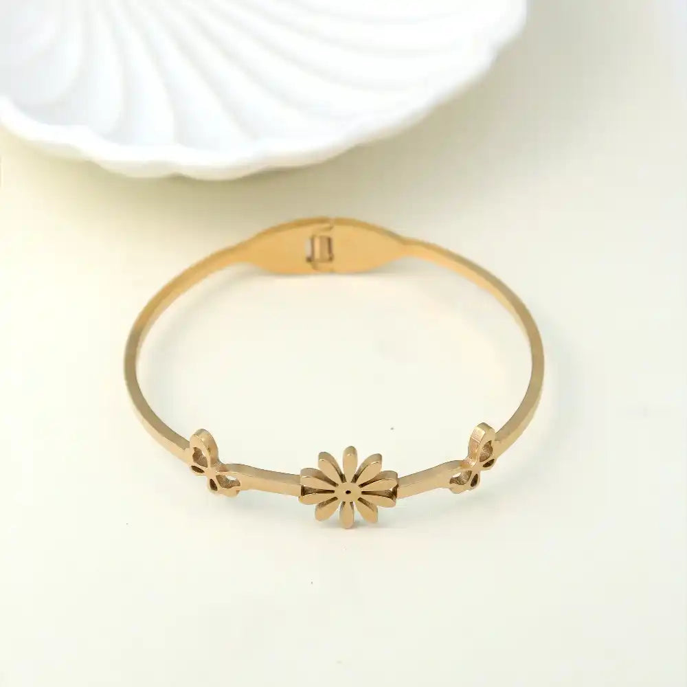 Floral Butterfly Bracelet