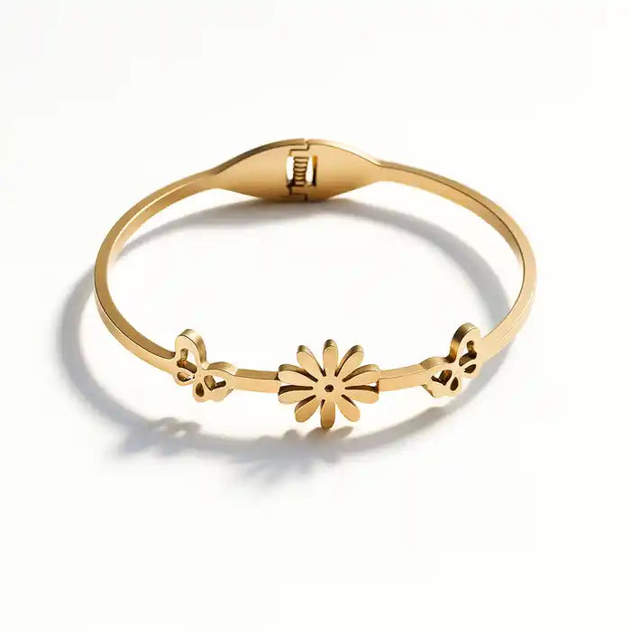 Floral Butterfly Bracelet